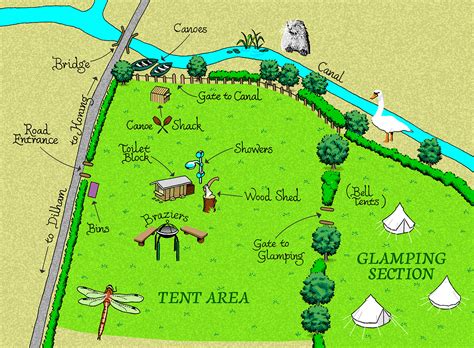 campsite-map-web | Canal Camping