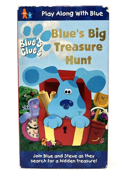 Blues Clues Vhs Lot Blues Big Treasure Hunt Abc 123 Nick Jr Eur 16 ...