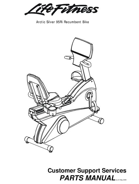 LIFE FITNESS RECUMBENT BIKE 95RI PARTS MANUAL Pdf Download | ManualsLib