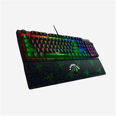 [RAZER] 레이저 x 베이프 네온 카모 블랙 위도우 V3 키보드 그린 발매 정보 - RZ03-03543000-R3M1 - 럭드 (LUCK-D)