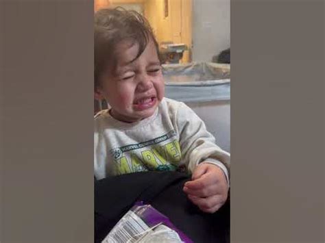 Baby fake crying. Lol! - YouTube