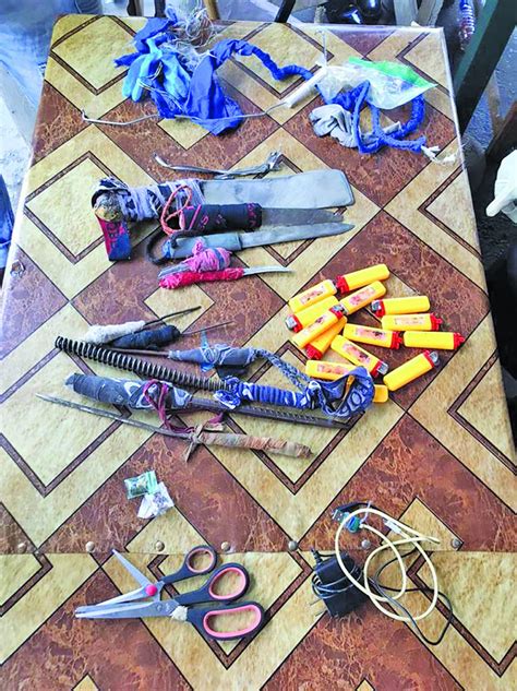 Improvised weapons unearthed during prison raid - Guyana Times