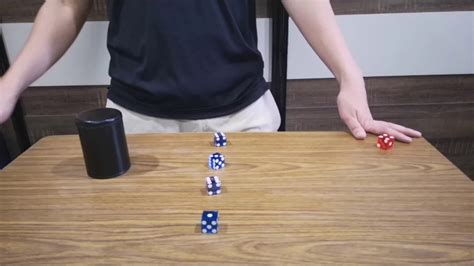 Dice stacking routine #shorts - YouTube