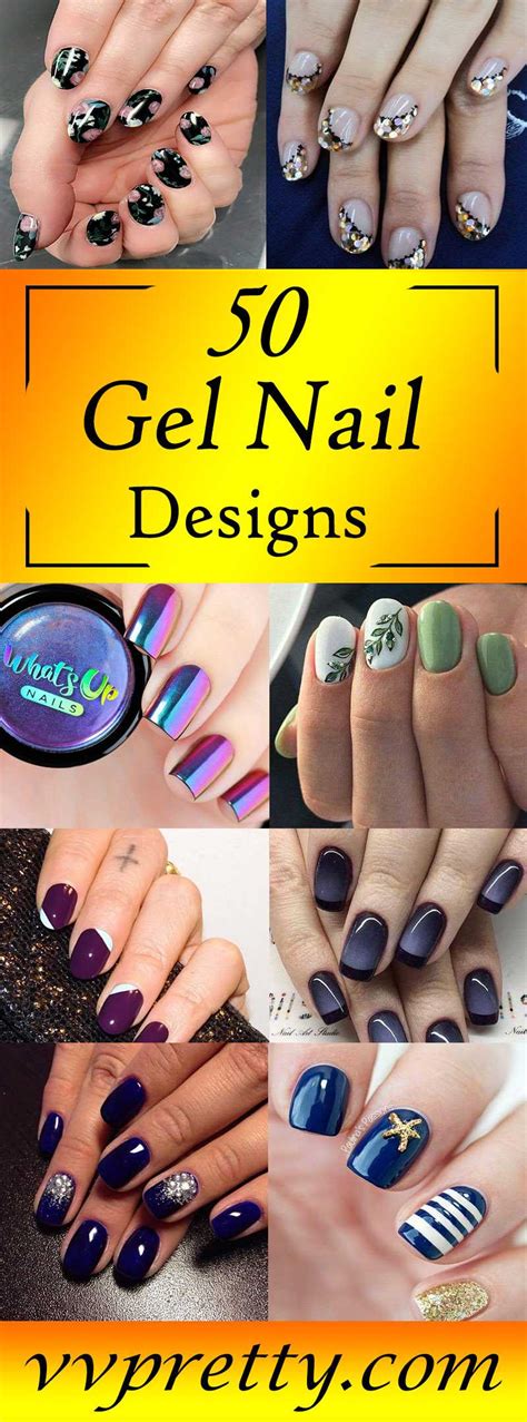 50 Remarkable Gel Nail Design Ideas Fancy up your Fingers | VVPretty.com