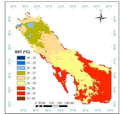 Climate change in Kuwait Bay