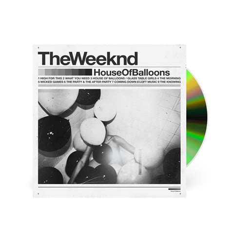 House Of Balloons (CD) by The Weeknd | The Sound of Vinyl AU