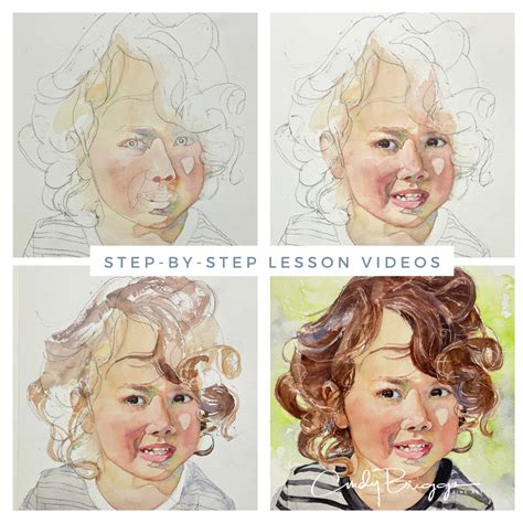 Watercolor Portraits (Registration Closed - Waitlist)