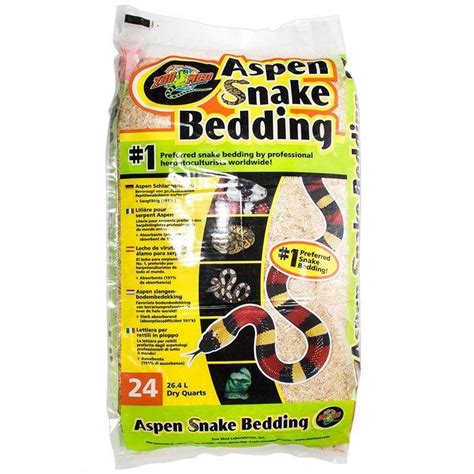 Zoo Med Aspen Snake Bedding - 24 Quarts | Zoo med, Corn snake, Small pets