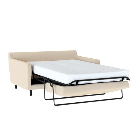 Canapé 2 places convertible en tissu beige roucas - LENITA - canapés en tissu - alinea