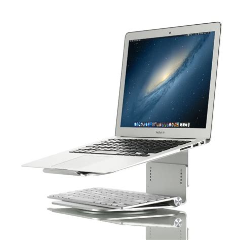 Premium Quality Aluminum for MacBook Height adjustable laptop stand for MacBook Air/MacBook Pro ...