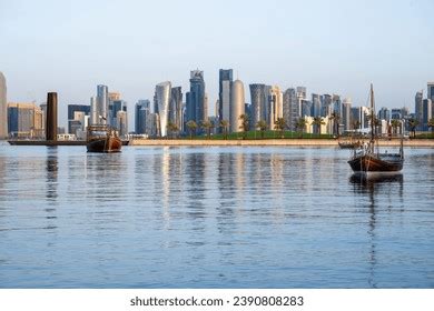 Doha Qatar November 2023the Skyline Modern Stock Photo 2390808283 ...