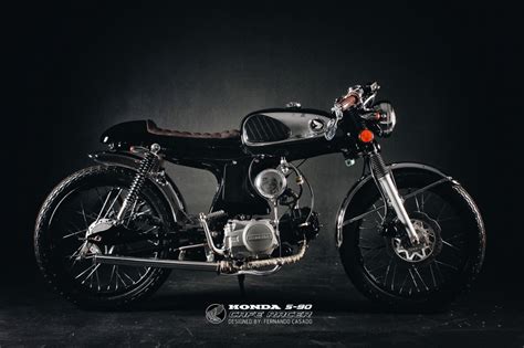 Honda S90 Cafe Racer by Fernando Casado – BikeBound