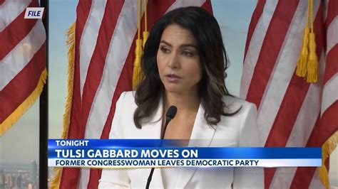 Former Hawaii congresswoman Tulsi Gabbard leaves Democratic party, becomes an Independent - YouTube