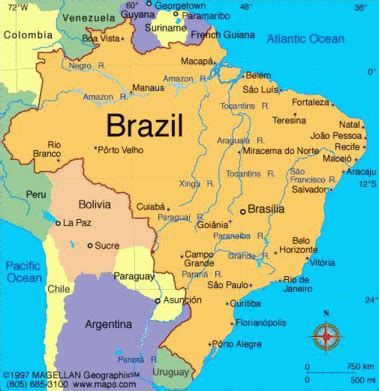 Maps Of Brazil