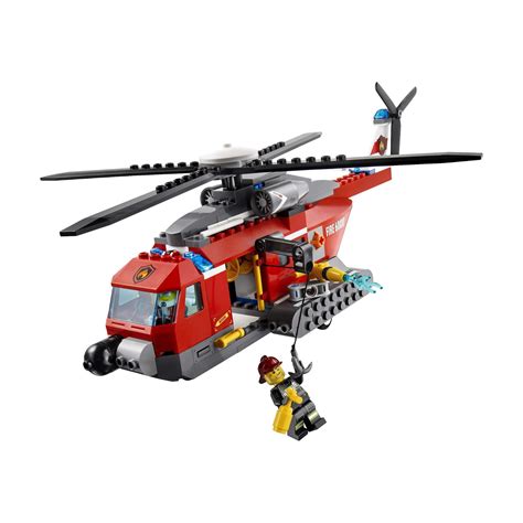 Lego City 60010 Helicóptero de Bomberos, Fire Helicopter, Nuevo a ...