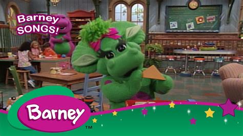 Barney | Shapes SHAPES | Nursery Rhymes - YouTube