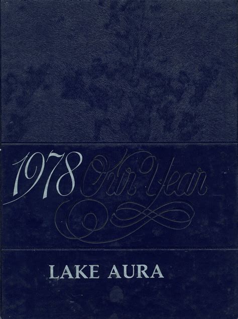 1978 yearbook from Lake High School from Millbury, Ohio for sale