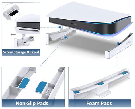 Best Horizontal PS5 Stand for Disc and Digital Versions 2022 - Nerd Techy