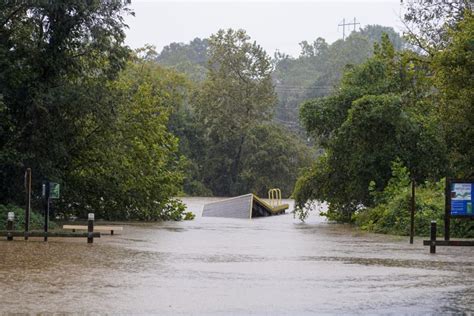 Historic North Carolina village underwater after devastating damage ...