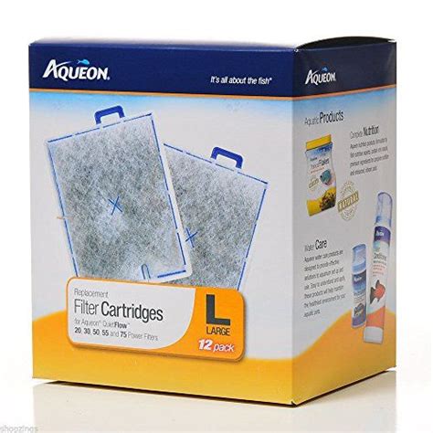 AQUEON FILTER CARTRIDGE LARGE. FOR QUIET FLOW 20.30.50,55 | Aquarium ...