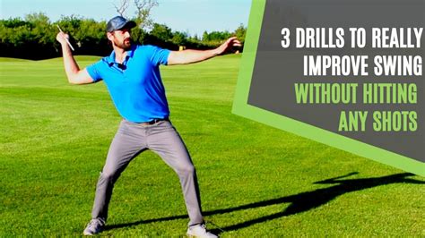 IMPROVE GOLF SWING AT HOME : 3 DRILLS WITHOUT HITTING ANY SHOTS - The Art of Simple Golf