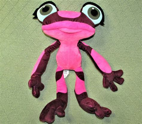 KOHLS GABI RIO 2 POISON DART FROG HOT PINK PLUSH STUFFED ANIMAL 16 ...