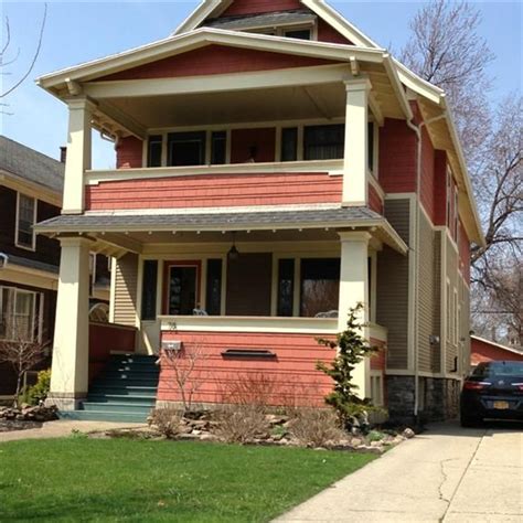 Salmon pink with an upper balcony in Buffalo