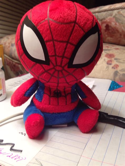 Chibi Spidey Plush by xXFluffyPachirisuXx on DeviantArt