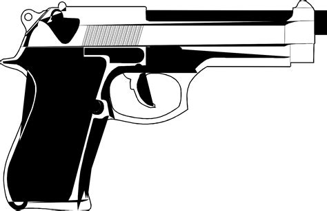 Handgun Clip Art at Clker.com - vector clip art online, royalty free & public domain