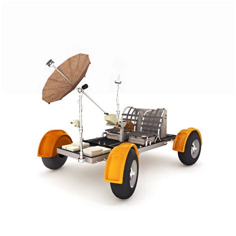 3d model lunar rover