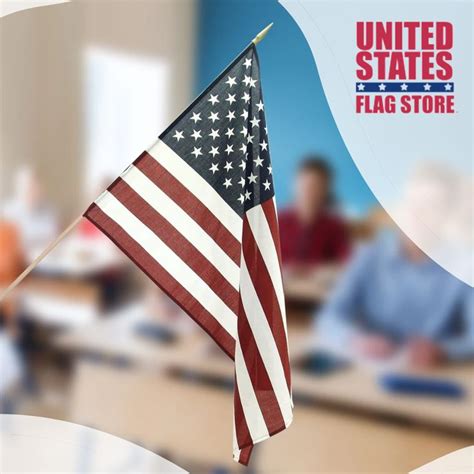 Classroom US Flag 2ft x 3ft - Polyester | Flag store, Flag, Flag decor