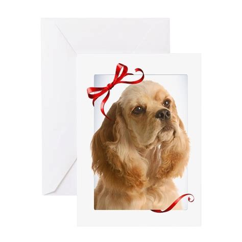 Greeting Card Cocker Spaniel Christmas Greeting Cards by phoDOGrapher ...