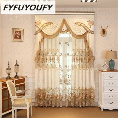 Aliexpress.com : Buy European Luxury Curtains for Window Curtains Styles for Living Room Elegant ...