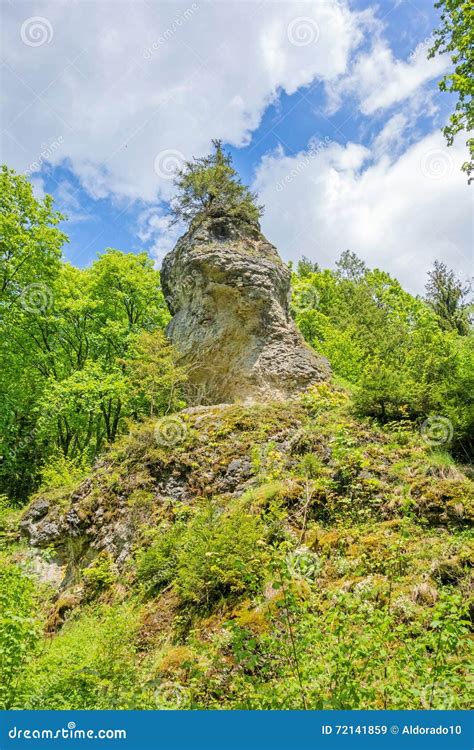 Famous Wentalbweible, Wental, Swabian Alps Stock Image - Image of bartholomae, felsenmeer: 72141859