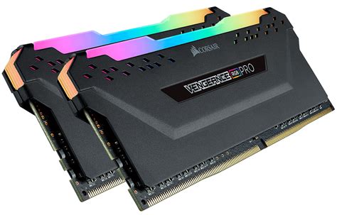 VENGEANCE® RGB PRO 32GB (4 x 8GB) DDR4 DRAM 3000MHz C16 Memory Kit — Black