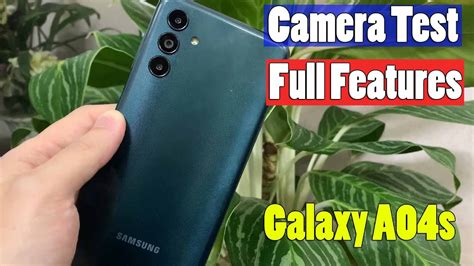 Samsung Galaxy A04s Camera test full features - YouTube