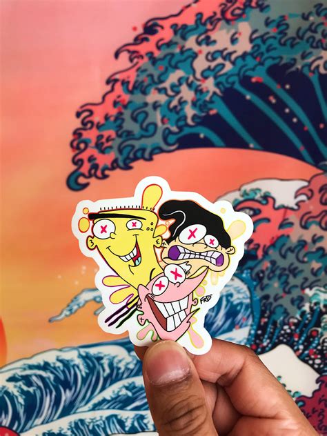 Ed Edd N Eddy Sticker Laptop Stickers Car Decals - Etsy