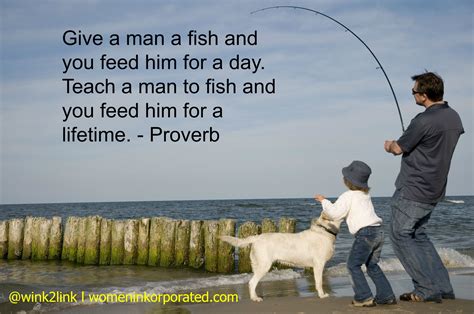 Give A Man A Fish Quote - ShortQuotes.cc