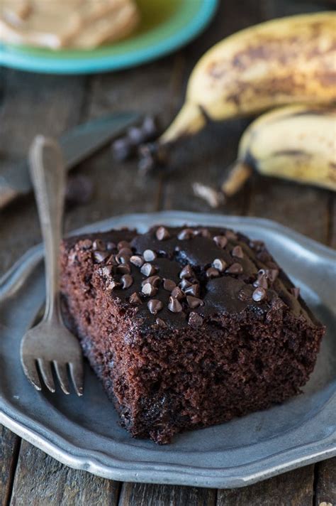 Healthier Chocolate Cake | The First Year