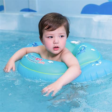 Baby Swim Ring Inflatable Infant Waist Double Airbag Kids Swimming Pool Accessories Safety Raft ...
