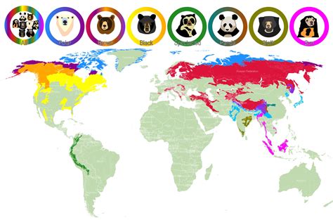 Panda Bear Habitat Map