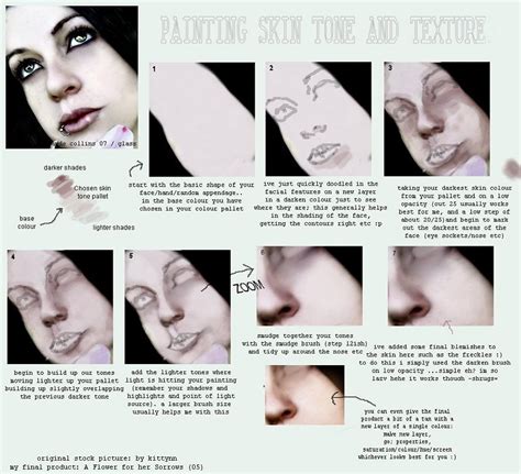 Painting Skin Tutorial by 666Glass666 on DeviantArt