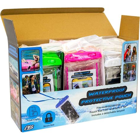 Waterproof Protective Pouch for Cell Phones - CB Distributors, Inc.