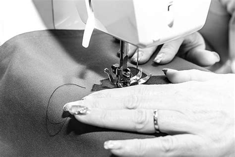 50+ Tailor Sewing Black And White Machine Part Stock Photos, Pictures ...