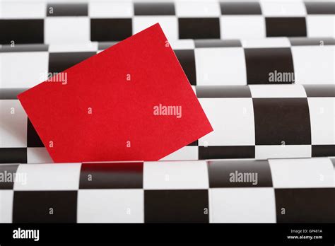 Blank Red Card Stock Photo - Alamy