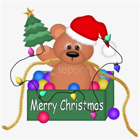 christmas bear clipart - Clip Art Library