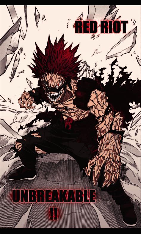 Red Riot Unbreakable - Kirishima by xBlakeKing on DeviantArt