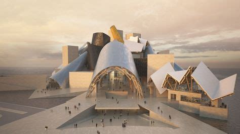 Digital rendering of the Guggenheim Abu Dhabi Museum. | Guggenheim abu ...