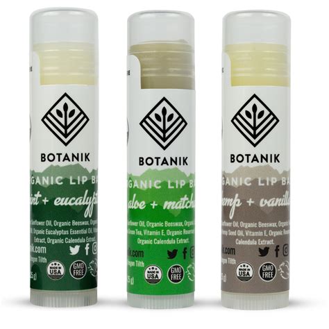 Organic Lip Balm Multi Pack