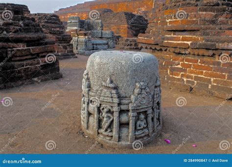 Vintage Ruins of Nalanda Mahavihara Mahavihara, 5th-century CE.at UNESCO World Heritage Site ...